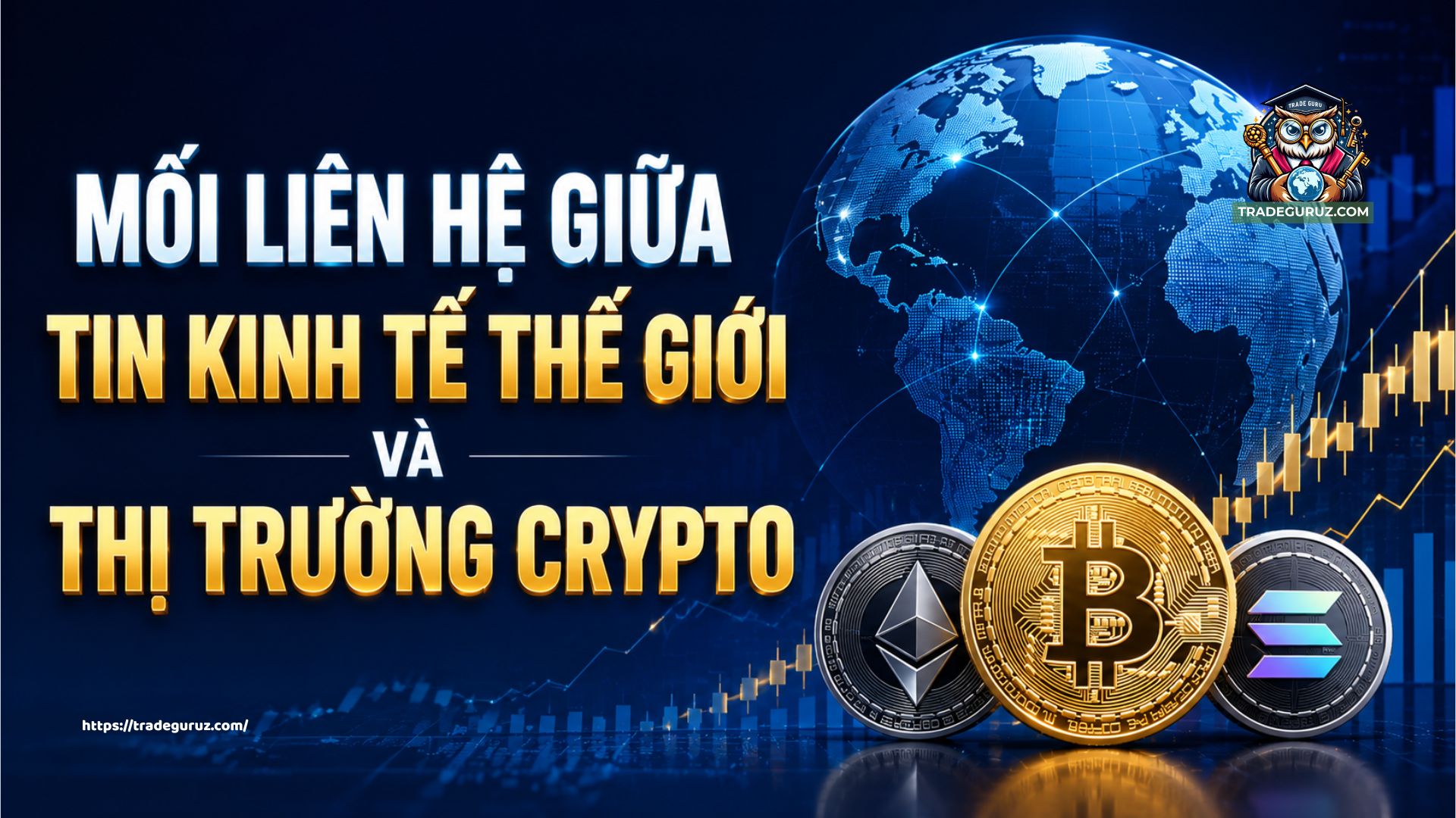 Mối liên hệ giữa tin kinh tế thế giới và thị trường crypto